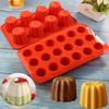 8/18 полостей силиконовая форма Canele мини антипригарная Canneles форма для кексов мусс помадка противень для выпечки кухонные принадлежности