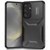 Чехол-книжка со сдвижным окном для Samsung S24 Ultra - Совместим с S25 Plus, A55, A05S, S23FE, A25
