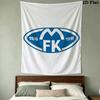 Molde Fotballklubb Wall Tapestry Aesthetic Wall Hanging Printed Fabric Blanket Decorative Tapestries For Bedroom Living Room Home Decor