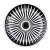 4 Pcs 17in Hub  Stylish Look Wear Proof ABS   Fit   R17 Wheel   Cover for Most Cars Truck SUV