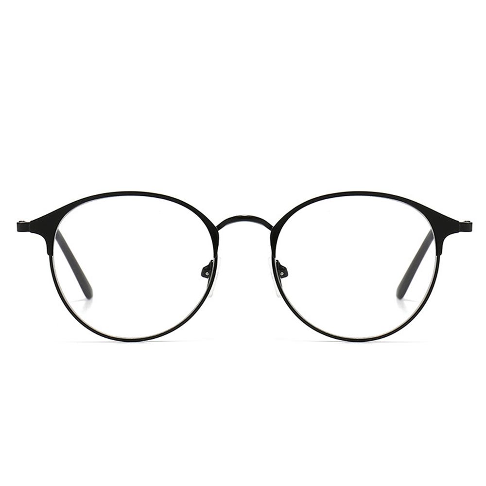 Vision Care Classic Metal Round Frame Optical Glasses Myopia Glasses Eyewear Eyeglasses
