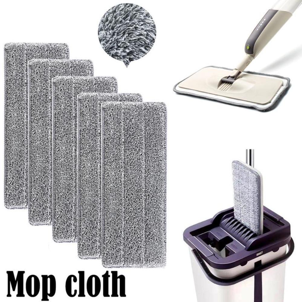 Reusable Microfiber Mop Pad Dust Household Cleaning Pad Durable Mop Replacement Pads