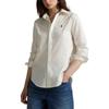 Polo Classic Cotton Solid Long Sleeve Shirt Women Shirts 211A92177-001