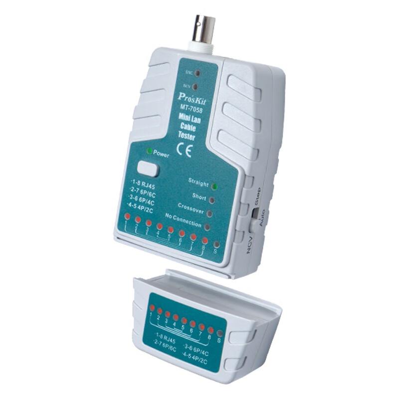 Pro'sKit MT-7058-C Мини-тестер сетевого кабеля 3-в-1 (Китайская версия)