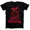 Ретро Футболка Merry Krampus 100% Хлопок Круглый Вырез Короткий Рукав Летняя Повседневная Мужская Футболка Размеры S3XL