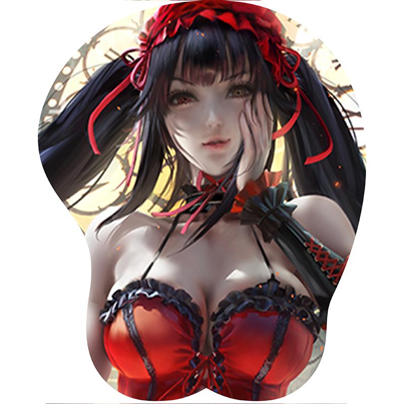 Аниме сексуальный коврик для мыши ilicone 3D коврик для мыши с грудью силиконовый коврик для запястья аниме коврик для мыши нагрудная мышь ручной ПК офисный комикс коврики для мыши