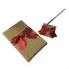 Hessian Skirt Wedding Guest Stand Set Satin Bowknot