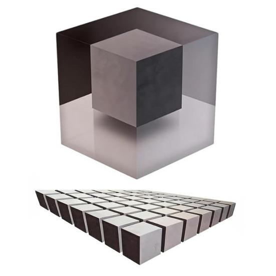 Настенный декор с оптической иллюзией 3D Угловая наклейка на стену Отклеивающаяся и приклеивающаяся Съемный 3D Эффект Куб Настенный декор для гостиной Офиса Спальни Общежития