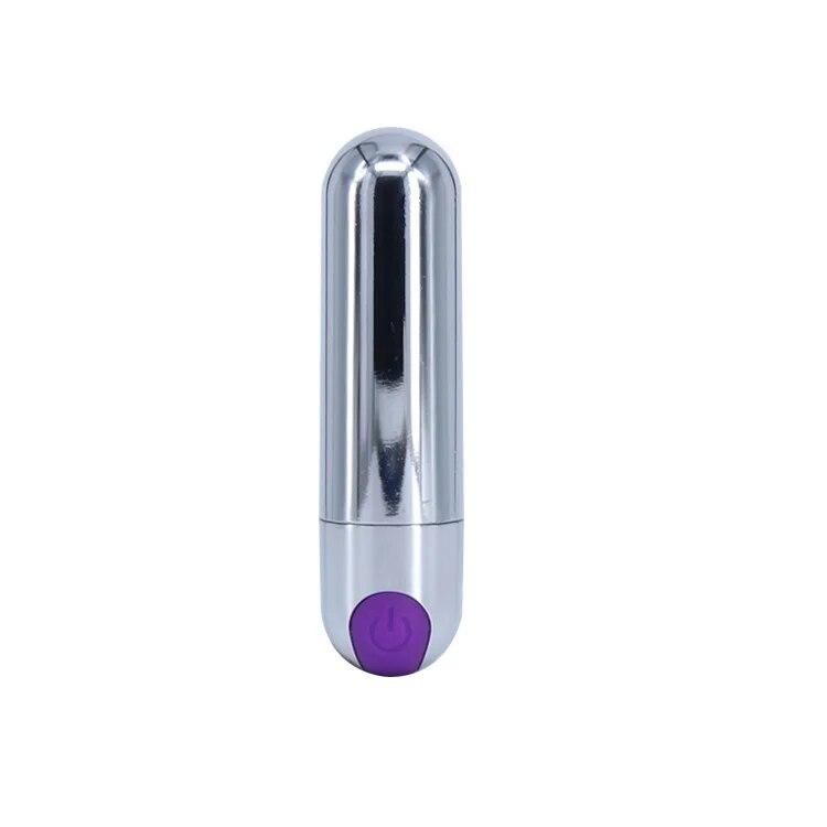 G Spot Bullet Vibrator Стимулятор сосков и клитора USB Перезаряжаемый для путешествий Вагинальный анальный массажер для взрослых Секс-игрушки для женщин