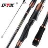 FTK Spinning Fishing Rod 1.5M/1.8M/2.1M C.W 10-30g Ultralight Carbon Fiber Portable Fishing Rods