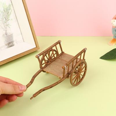 Кукольный домик Миниатюрный Моделирование Собранная модель тележки DIY Аксессуары Садовая мебель Игрушки Декор DIY Аксессуары