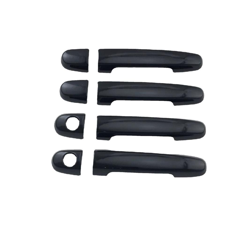 Glossy Black Door Handle Cover Trim for Toyota RAV4 2001 2013 4 or 5