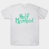 T Shirt Women Half Mermaid Harajuku Print Kawaii Tshirt Summer Short Sleeve Female T-Shirt Top Tee