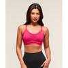 Ruched Sports Bra Build Pink B2a7a Kb7b