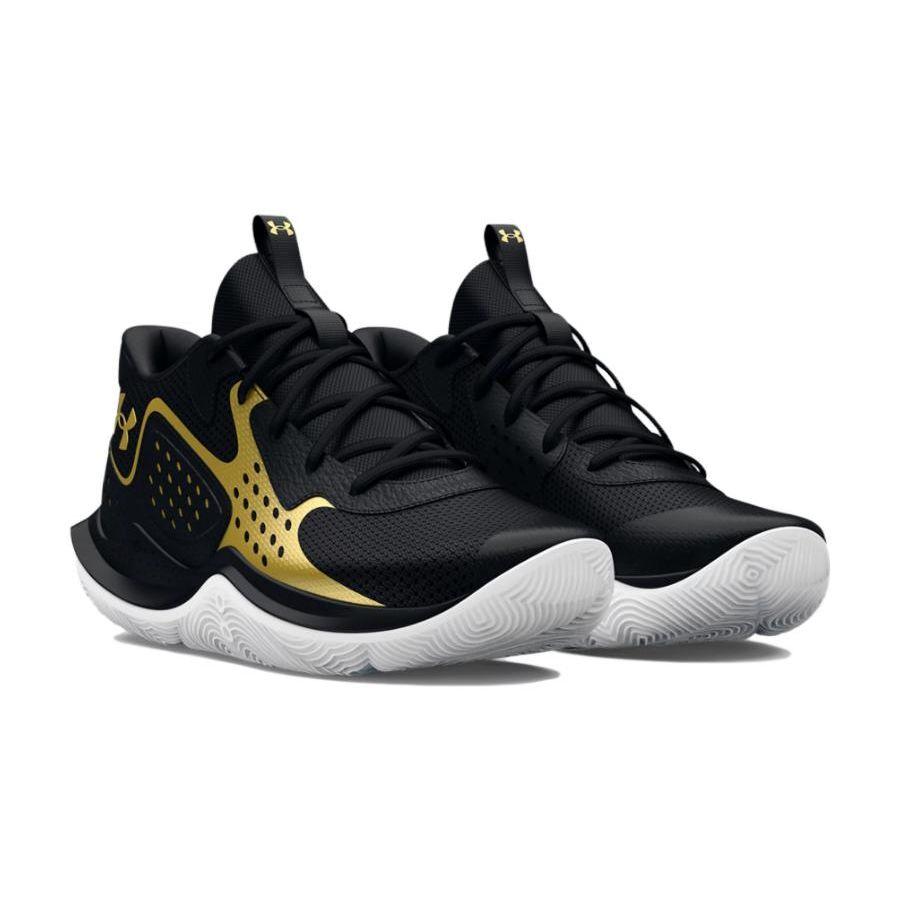 Under Armour Детские кроссовки Jet 23 GS Black Metallic Gold 3026635-002