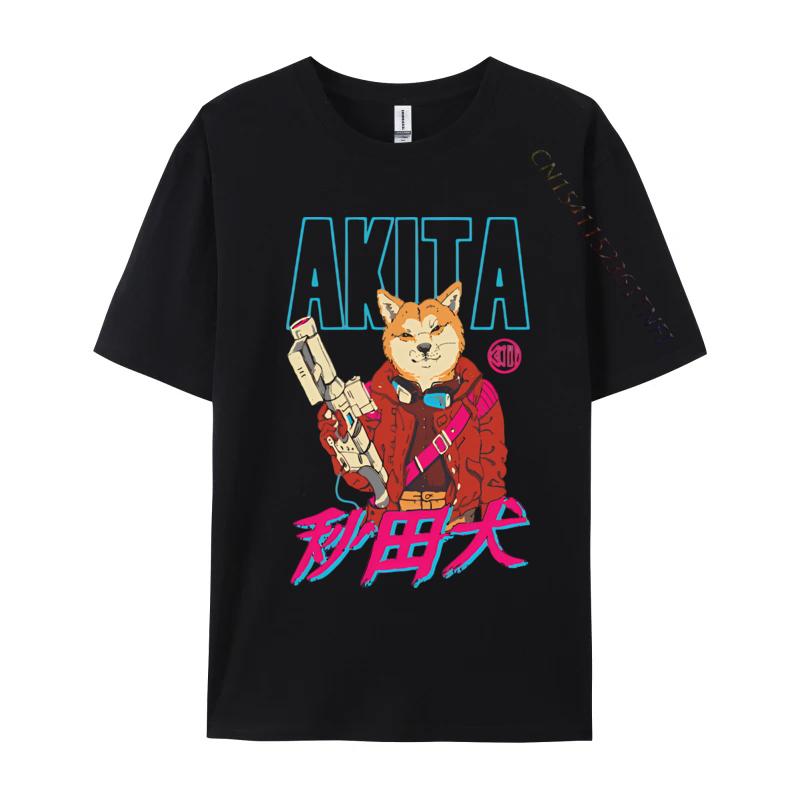Adult Latest Printing Tops Tees Cotton Top Tshirts Akita Neo Tokyo Tshirt Vintage Tshirt Brand T Shirt