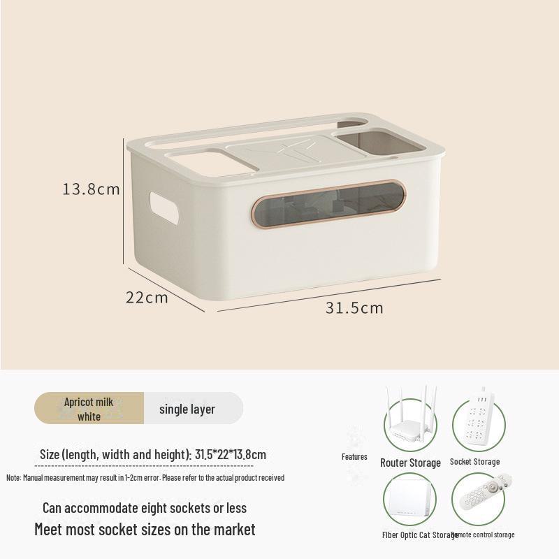 Домашняя розетка WiFi и стойка для телевизионной приставки с беспроводным маршрутизатором и системой управления кабелями