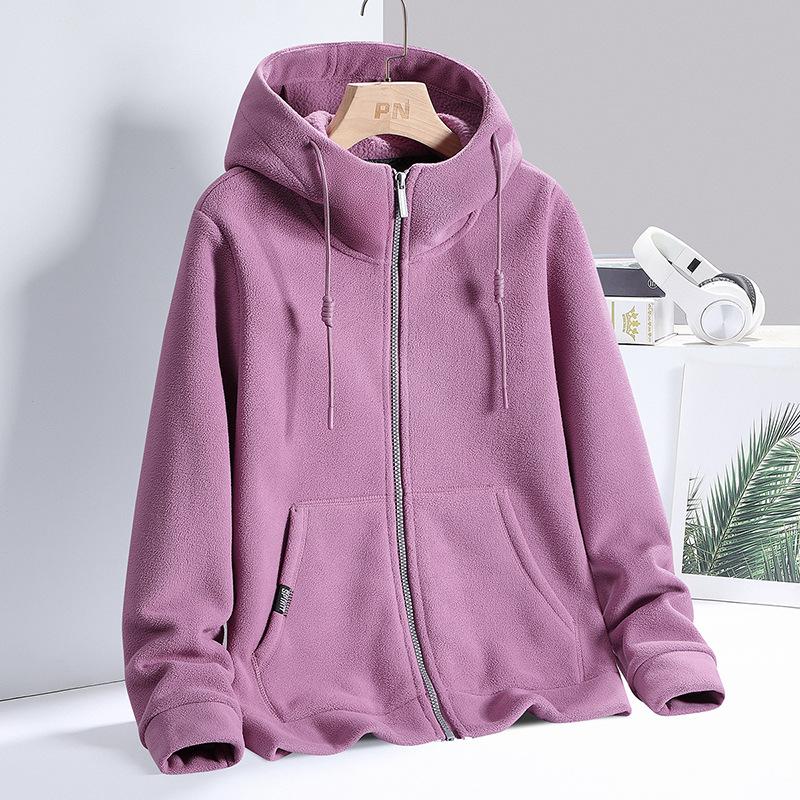 Women Winter Warm Hoodies Blanket with Sleeves Oversized Pullovers Thicken Fleece Hunting Loose Fitting Jacket