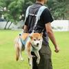 Big Capacity Dog Sling Harness Soft Dog Horizontal Backpack Pet Carrier Bags  for Small Medium Dogs