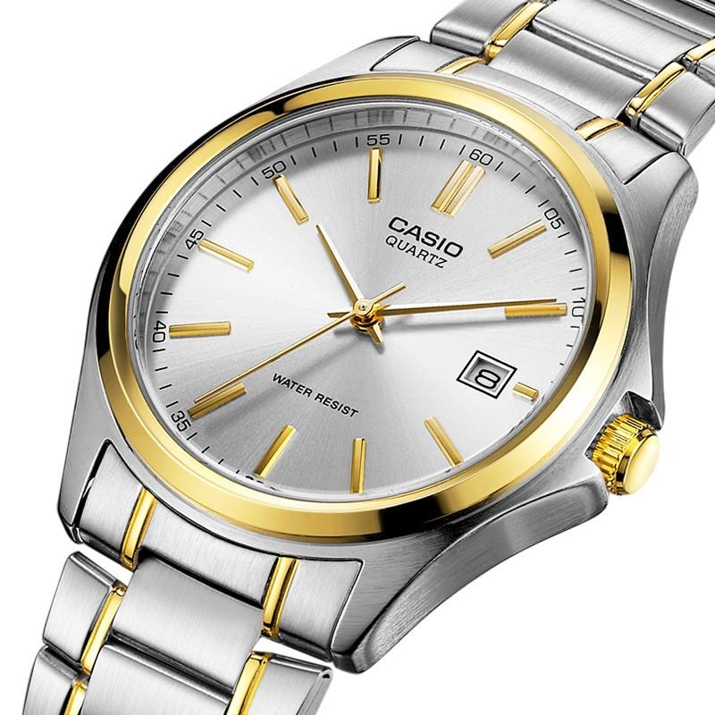 Casio Серия часов-LTP кварцевый механизм, ремешок из нержавеющей стали, японские и корейские часы, одинаковый стиль для мужчин и женщин, MTP-1183G-7ALTP-1183G-7A