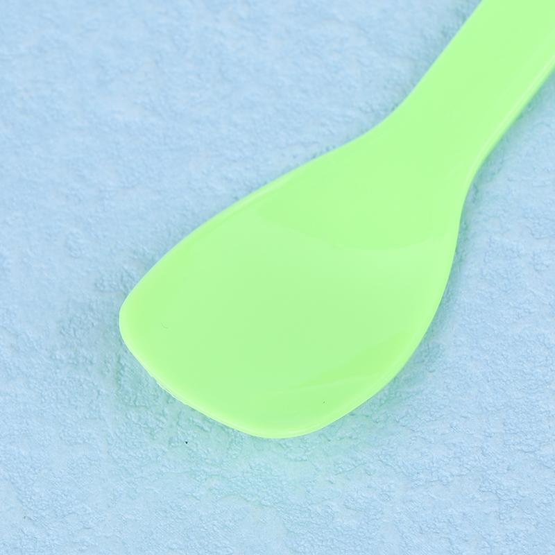 100 шт. Мини пластиковые ложки столовые приборы ложки для желе мороженое десерт закуска пластиковая ложка для вечеринок