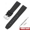 Silicone Strap for Swatch X Omega Moonswatch Stainless Steel Buckle 20mm 22mm Men Women Soft Waterproof Replace Watch Band
