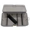 Plastic Fishing Tackle Box Double Layer Bait Storage Container Lure Hook Storage Case  Fishing Tool