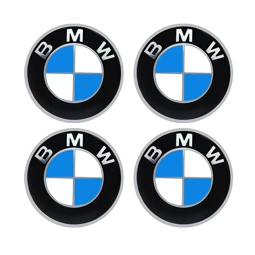 2026 Hot KK 56/60/65/70mm Car Badge Wheel Center Cover Stickers Hub Caps Decal BMW M Z4 M3 M5 M6 X3 E46 E90 E39 F10 F20 F30 G20 E60 X6
