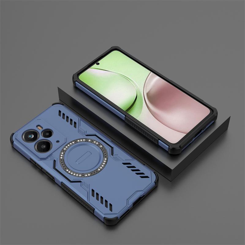 Задняя крышка для Realme 14 5G Чехол для Realme 14 Pro Plus 14 Pro+ Магнитная адсорбция Беспроводная зарядка Крышка для Realme 14 5G Чехол