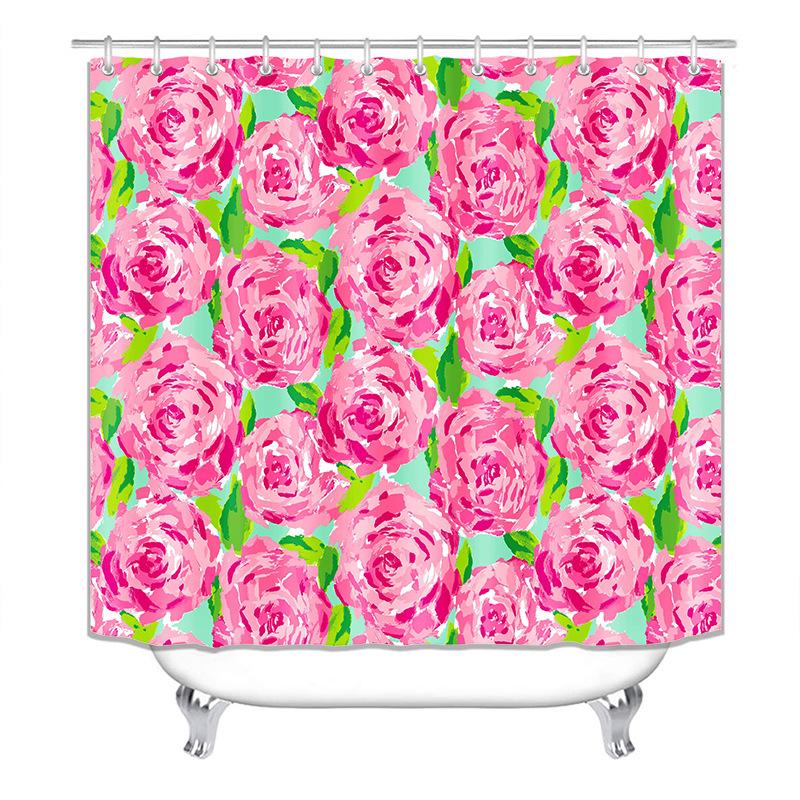 JINRUN утолщенная водонепроницаемая занавеска для ванной комнаты, устойчивая к плесени, занавеска для душа, занавеска для душевой перегородки, занавеска для душа, занавеска для ванной комнаты, бесплатная перфорация