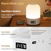 Ambient Soft Light USB LED Night Light Rechargeable Touch Night Light 3 Color Wireless Bedside Lamp For Baby's Room Kids Gift