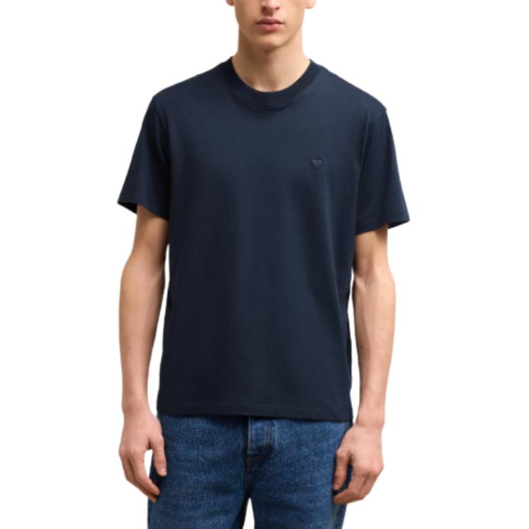 Amiparis logo-embroidered T-shirt BFUTS003724-430