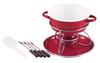 Набор Мини-горшочков для фондю с эмалированным покрытием Pearl Metal Petit Cook, Красный [Топливо продается отдельно] HB-2473