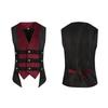 Gothic Halloween Steampunk Vest For Men And Women With Dark Pattern For Stage Performances