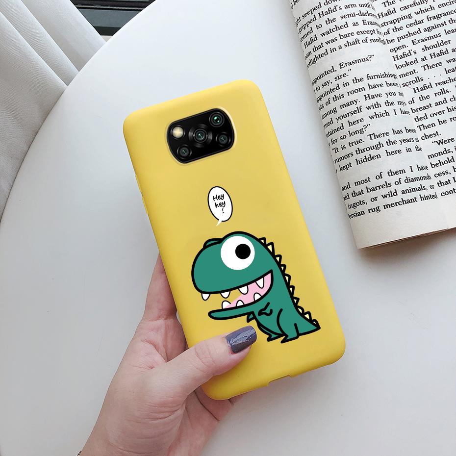Чехол Poco X3 Для Xiaomi Poco X3 NFC Чехол Милые Fundas Силиконовый Мягкий ТПУ Задняя Крышка Для Xiaomi Poco X3 PocoX3 Pro X 3 Чехлы Для Телефона