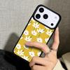 Чехол Case для iPhone 17 Air 16 Pro Max 15 Plus 11 13 Mini 14 12 Задняя крышка телефона Желтые цветы Космос Лавандовый
