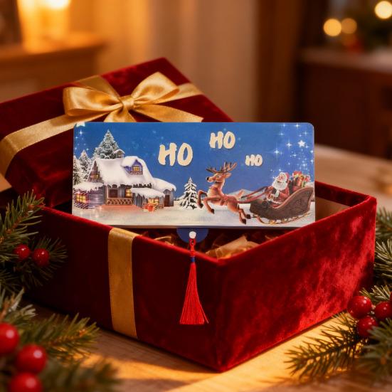 Christmas Cash Gift Envelope Surprise Money Holder with 10 Slots DIY