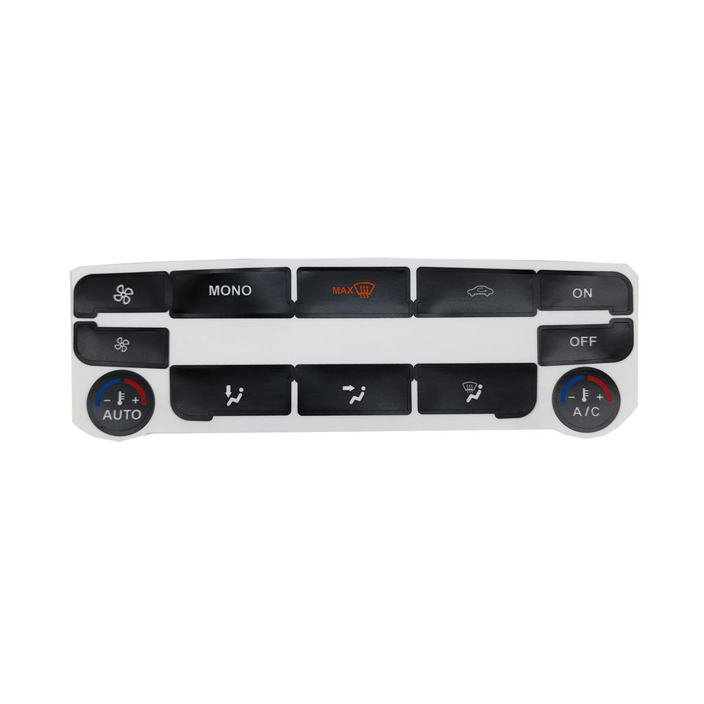 Наклейки для ремонта кнопок для Ford Mondeo MK4 S Max 2006-2015 Серебристые наклейки на панель климат-контроля для Ford Galaxy Ремонт некрасивых клавиш
