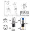 PBS-110 PBS05B 7MM Momentary Push Button Switch Press The Reset Switch Momentary ON OFF Push Button Micro Switch Normally Open