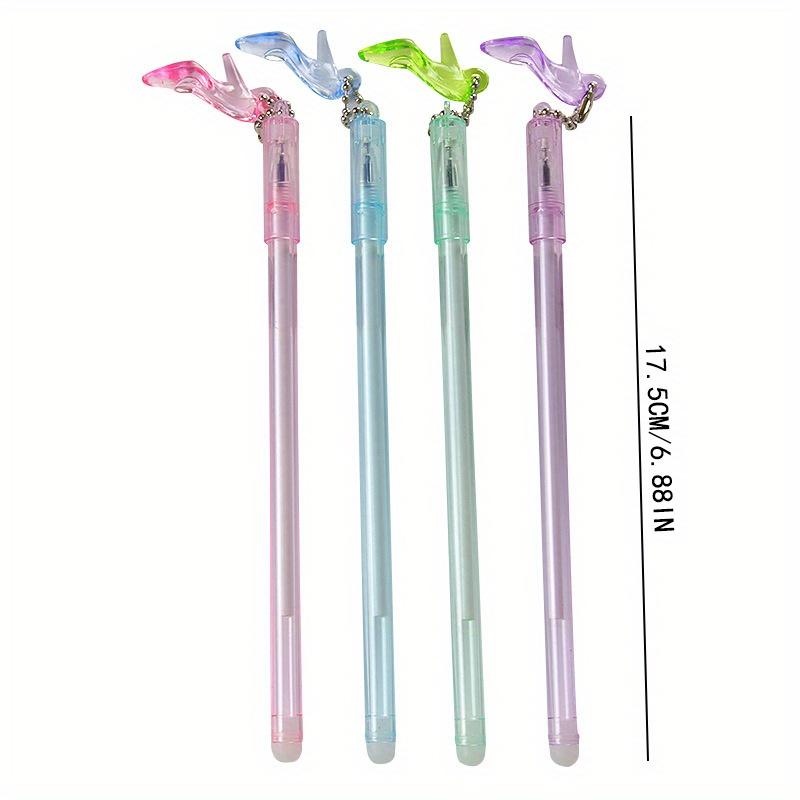 10 шт. 0,5 мм высококачественная имитация кристаллов в стиле туфель на высоком каблуке, подвеска-ручка, симпатичная канцелярская подвеска, гелевая ручка, креативная ручка на водной основе для девочек