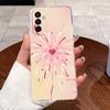 For Samsung Galaxy M13 Phone Case Aesthetic Cute Cat Fashion Transparent Soft Silicone Shell For Samsung M13 4G M 13 Back Covers