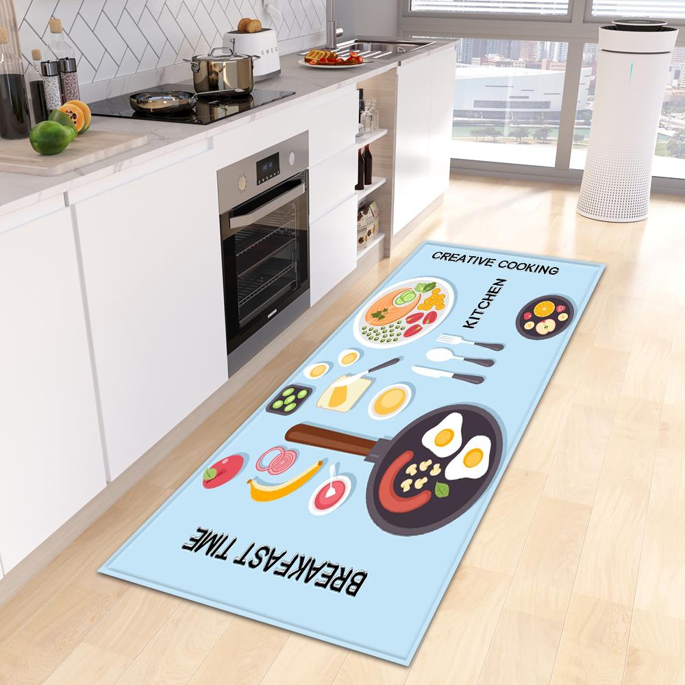 Коврик для кухни, коврик для входной двери спальни, коврик для гостиной, коврик для ванной комнаты, коридора, балконной двери, нескользящий ковер