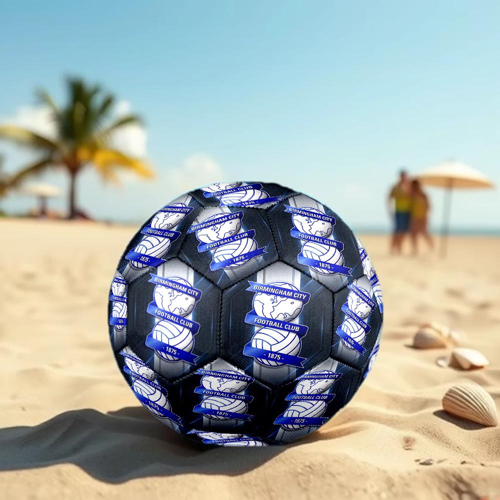Birmingham City Size 5 Football High Elastic Soccer Ball For Outdoor Competition Daily Training Play