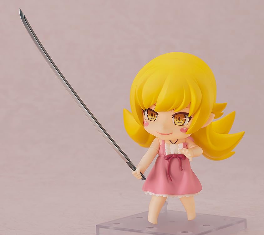 GOOD SMILE COMPANY Nendoroid Серия Monogatari Шинобу Ошино Пластиковая Раскрашенная Подвижная Фигурка 2.0 Без Масштаба