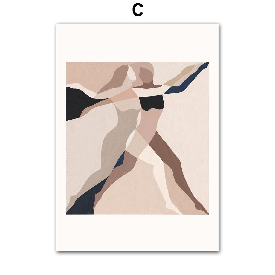 Classy Brow Line Abstract Girl Face Body Flower Minimalism Living Room Decor Canvas Painting Posters And Prints Wall Art Picture