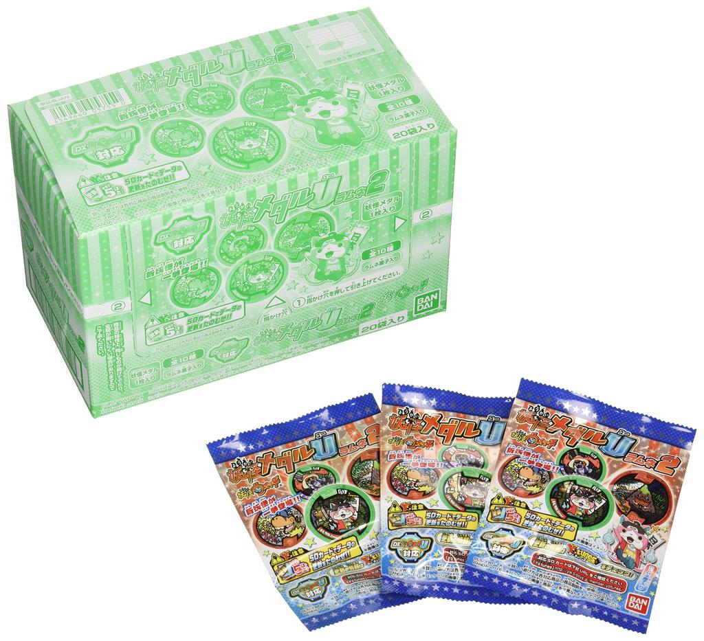 Медаль Ёкай U Рамунэ 2 20 штук Сладости Конфеты/Освежающий (Йокай Часы)