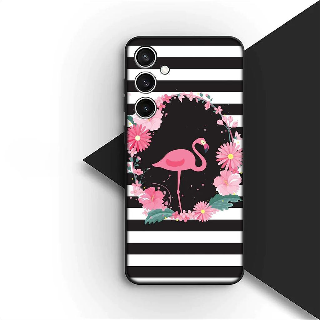 Casing for Samsung Galaxy A35 A36 A55 A26 A05 A06 A14 A50 A51 A53 A54 A12 A13 A23 Phone Cover Protective Case Flamingo