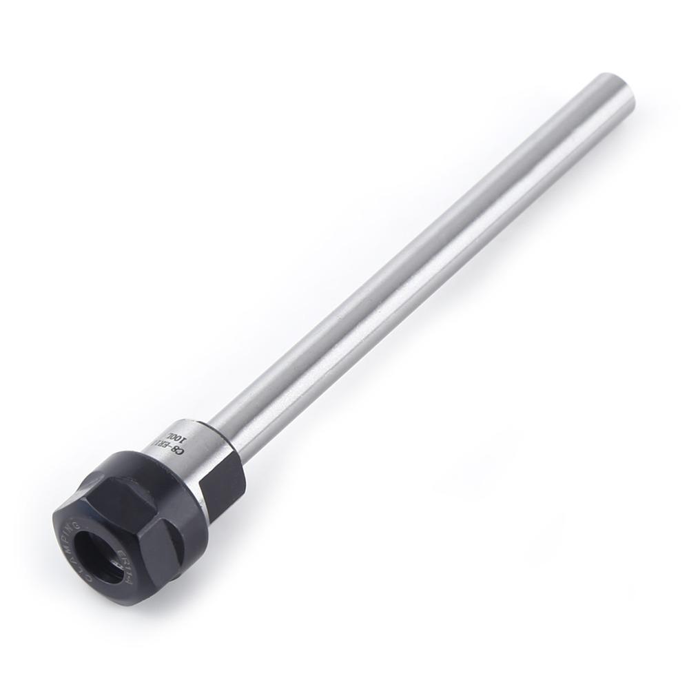 100L Length Collet Chuck Holder Straight Shank Straight Shank Chuck Holde Lathe Processing