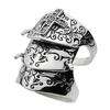 [Figmart] cross armor arabesque ring Zirconia [Silver 925 silver accessories] fr0328 No. 11