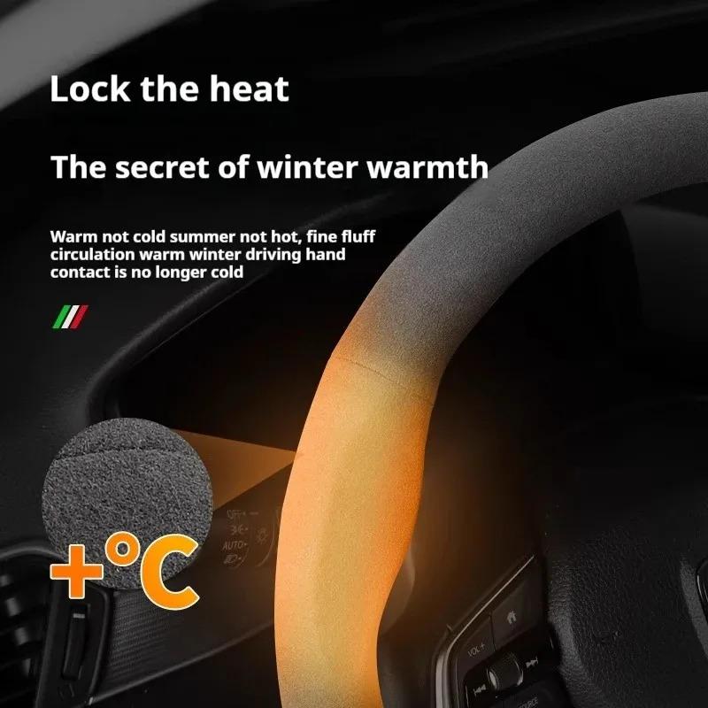 For Ford Suede Wheel Cover Anti Slip Mondeo Focus Raptor Puma Edge Explorer Ecosport Ranger F150 Kuga Fiesta Fusion Grip Trim AQ5